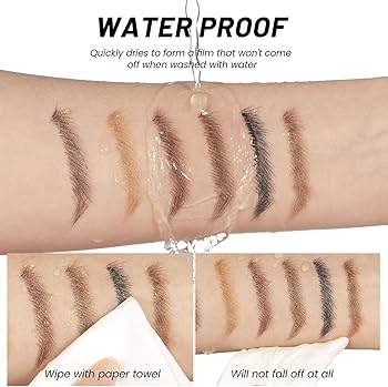 Zelara™ Waterproof Dual Brow Pencil – Smudge-Proof